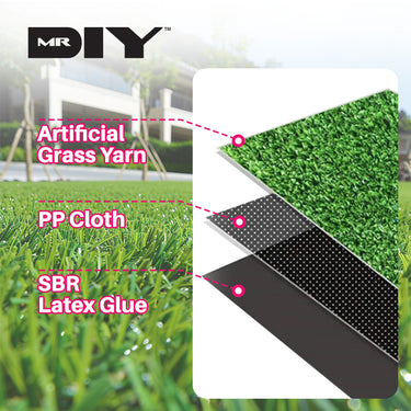 8mm 1M X 1M SPR GOLF SERIES Artificial Grass