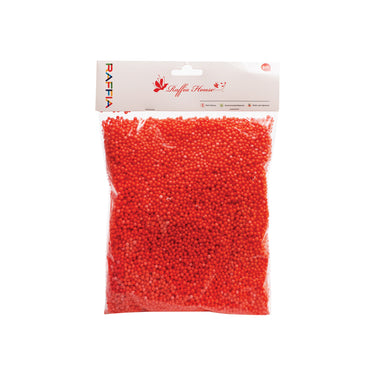 RAFFIA Decorative Beads Small Foam Ball (10g)