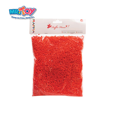 RAFFIA Decorative Beads Small Foam Ball (10g)