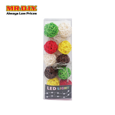 (MR.DIY) Multi Color LED Light Lantern Mini Waterproof Bullet (10 pieces)