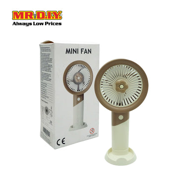 MR.DIY Mini Handheld Fan with Base Stand YS-2317A