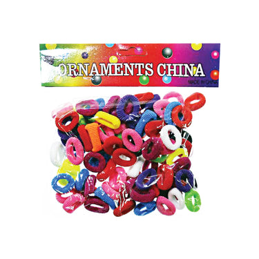 (MR.DIY) Multi-Colour Mini Hair Band (100pcs)