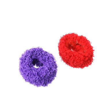 Round Fur Hair Band 188