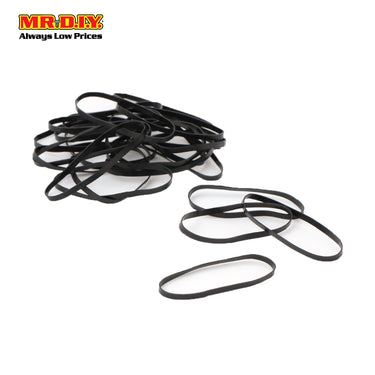 (MR.DIY) Black Rubber Band (100pcs)