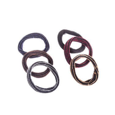 (MR.DIY) Colourful Elastic Hair Band 6 Pcs