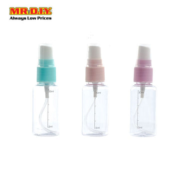 (MR.DIY) KEQI Travel Cosmetics Transparent Spray Bottle [30ml] (9cm x 2.5cm)