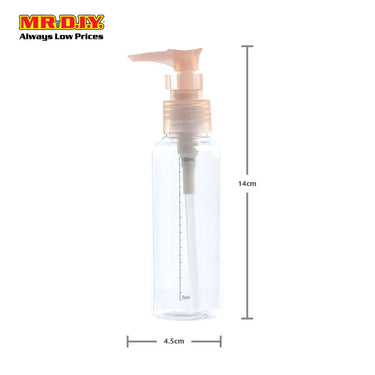 KEQI Travel Plastic Pump Bottle SB6611A (100ml)