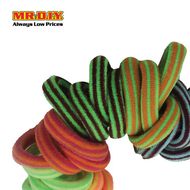 (MR.DIY) Colourful Elastic Hair Ties (24pcs)