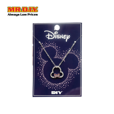 Disney Minnie Mouse Necklace Silver