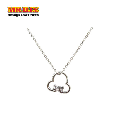 Disney Minnie Mouse Necklace Silver
