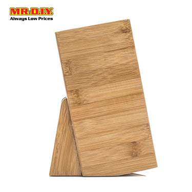 (MR.DIY) Bamboo Knife Holder Stand Storage (1pc)