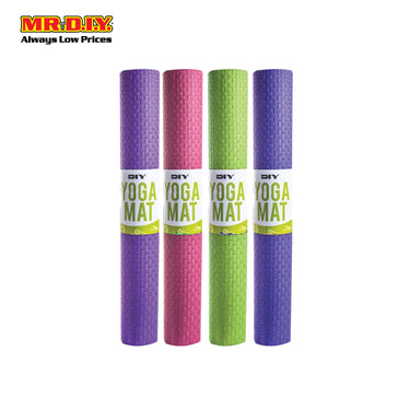 (MR.DIY) TPE Soft Colored Non-Slip Fitness High Density Yoga Mat (90cm x 190cm)