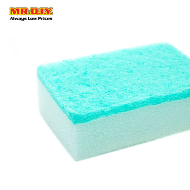 Multi-Purpose Dual-Sided Colourful Sponge Scouring Pad Cleaning  (5pcs)