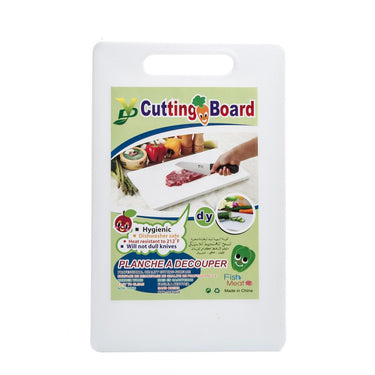 (MR.DIY) DY Plastic Cutting Board White (38cm x 24cm)