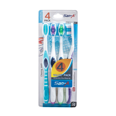 SAN-A Toothbrush (4pc)