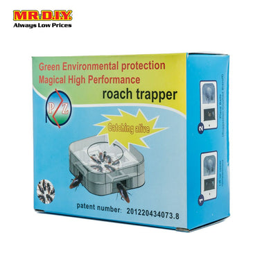MR.DIY Plastic Reusable and Durable Cockroach Trapper Set