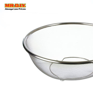 (MR.DIY) Stainless-Steel Round Fine Mesh Strainer (25cm x 10cm)