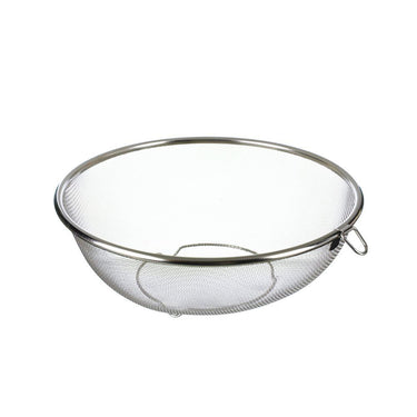 (MR.DIY) Stainless-Steel Round Fine Mesh Strainer (25cm x 10cm)