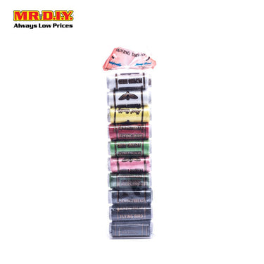 FLYING BIRD Multicolour Spool Sewing Thread (10pcs)