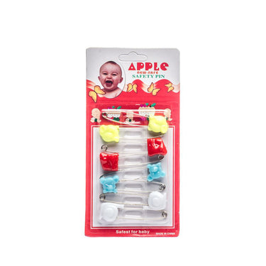 APPLE Animals Plastic Cap Pin (6pcs)