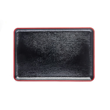 (MR.DIY) Plastic Multi-Function Food Restarurant Serving Tray (28cm x 8cm)