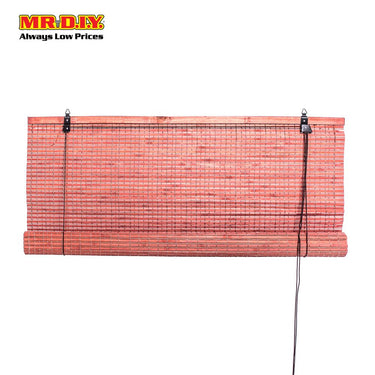 (MR.DIY) Natural Bamboo Roll-Up Blinds (90x50cm)