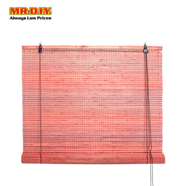 (MR.DIY) Natural Bamboo Roll-Up Blinds (90x50cm)
