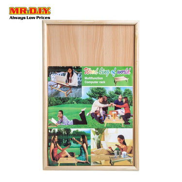 WOOD KING of World Laptop Table 50*32cm (WOOD)