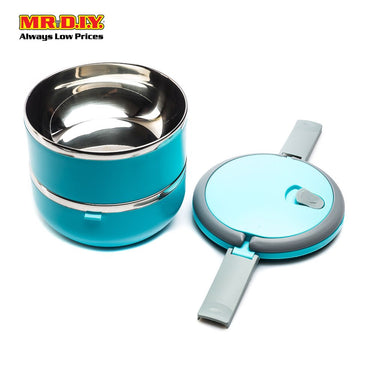 (MR.DIY) Premium Stainless Steel Double Layer Lunch Box