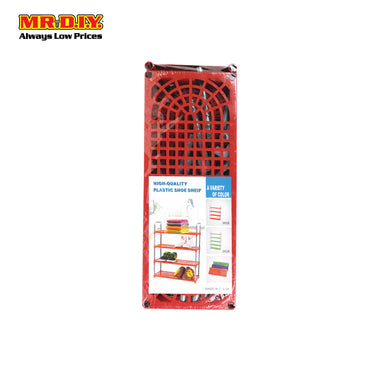 High Quality 4 Tier Plastic Shoe Shelf 1620