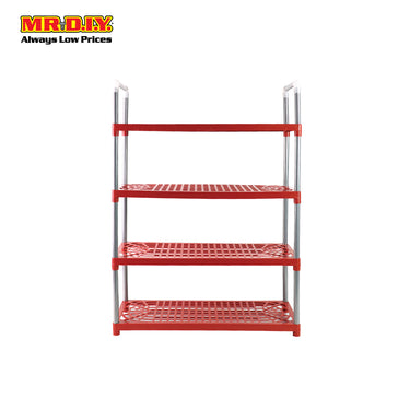 High Quality 4 Tier Plastic Shoe Shelf 1620