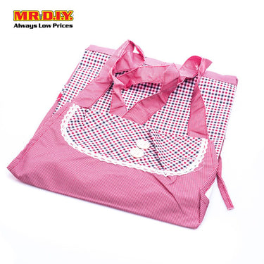 (MR.DIY) Check Design Double Pocket Apron