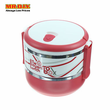 Double Layer Plastic Lunch Box