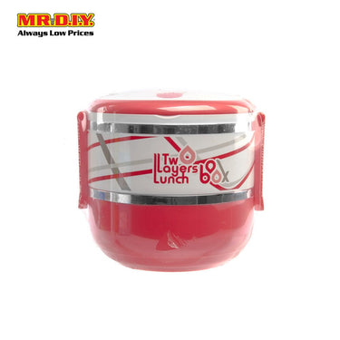 Double Layer Plastic Lunch Box