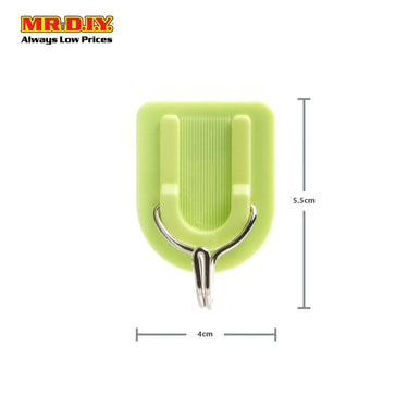 (MR.DIY) Plastic Hook (3pcs)