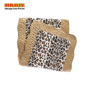 Car Cushion Leopard (3pc)