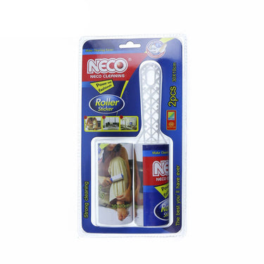 NECO 2 in 1 Cleaning Roller Sticker Set with Roller Sticker Refill (30cm x 10cm)