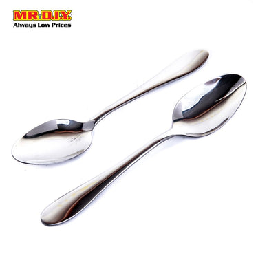 (MR.DIY) Premium High-Quality Stainless Steel Durable Extra Thick Spoons (6pcs)