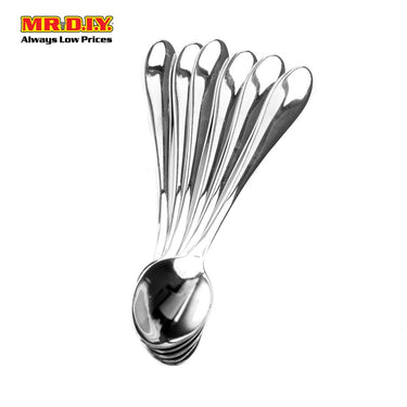 (MR.DIY) Stainless-Steel Teapsoon (6pc)