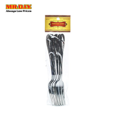 (MR.DIY) Stainless-Steel Table Fork (6pcs)