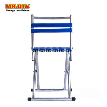 (MR.DIY) Folding Stool With Back