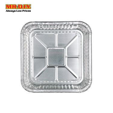 (MR.DIY) EILEEN Square Aluminium Foil Container (5pcs)