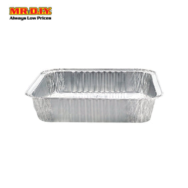 (MR.DIY) EILEEN Square Aluminium Foil Container (5pcs)