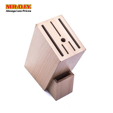 (MR.DIY) Wooden Knife Holder Stand Storage (1pc)
