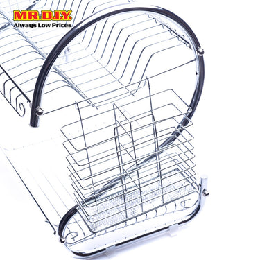 (MR.DIY) 2 Tier Dish Drainer (39x65x25cm)