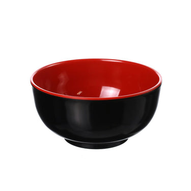 (MR.DIY) Black And Red Bowl 7' D5007