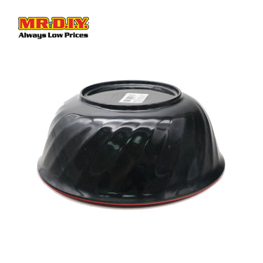 (MR.DIY) Black Red Bowl (7 inch)