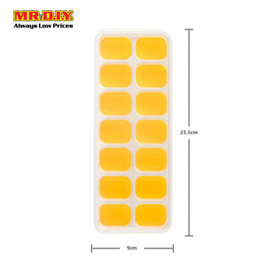 (MR.DIY) Plastic Ice Cube Tray Container with Lid (1pc)