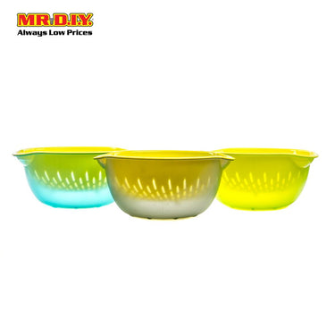 (MR.DIY) Colander with Bowl Set (30cm X 14.5cm)