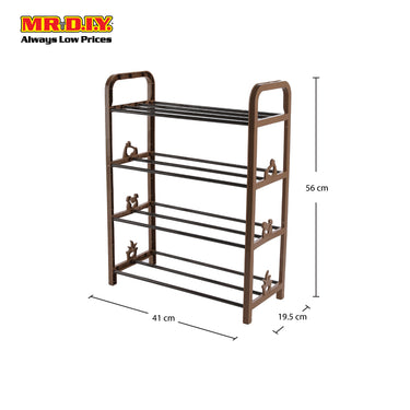 (MR.DIY) 4-Tier Organizer Shoe Rack (41cm x 56cm)